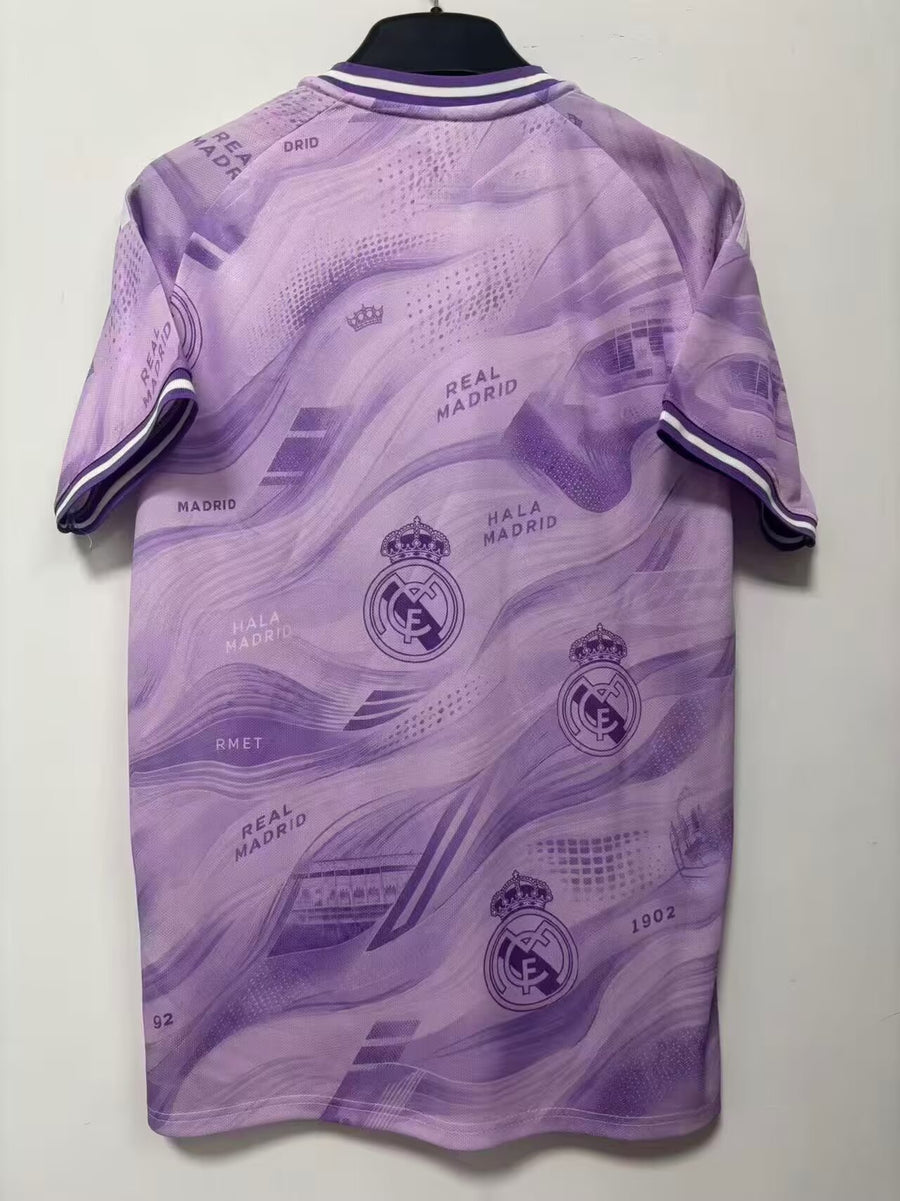 Maillot Real Madrid Concept "Vagues Violettes" 2026/2027 — vue 2