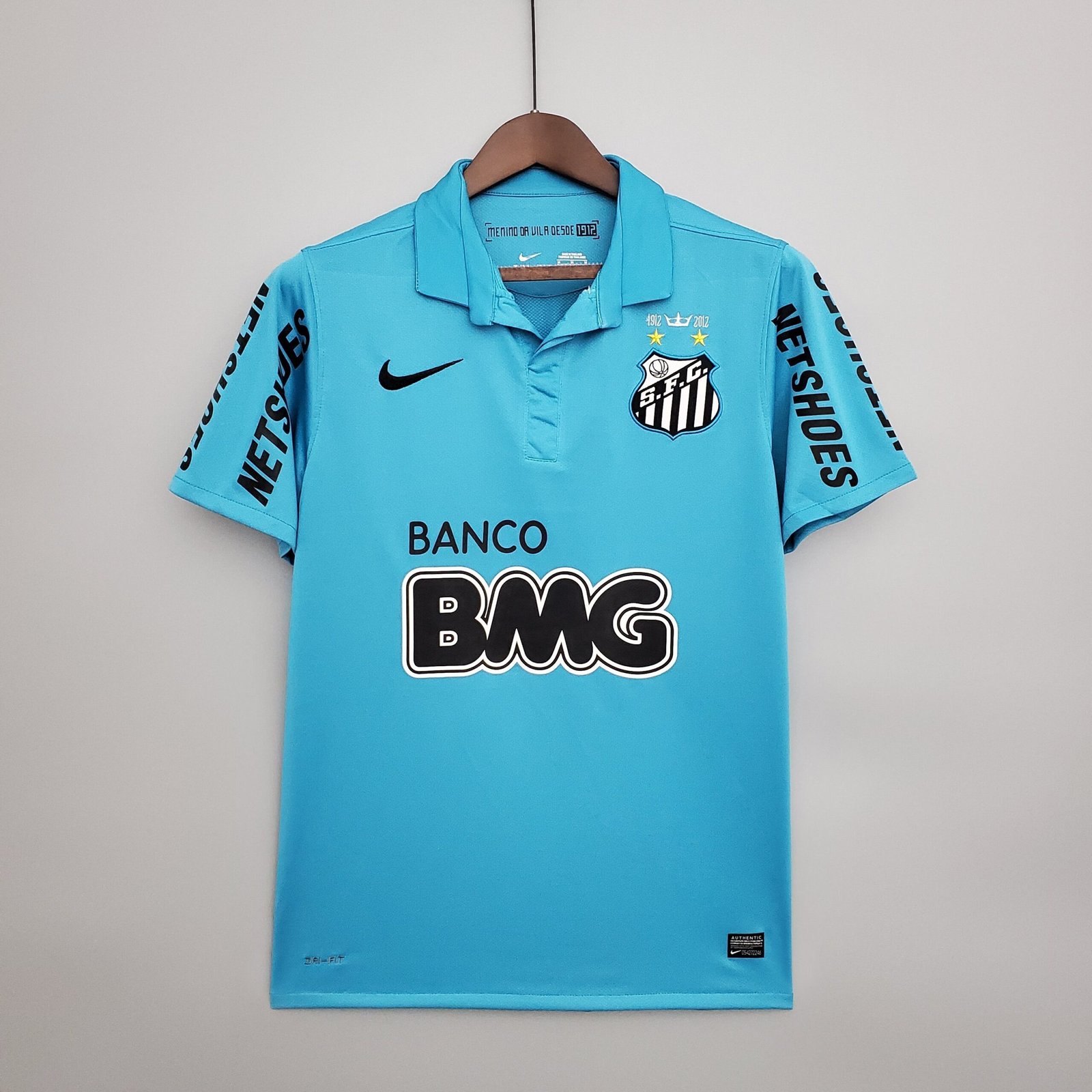 Maillot Retro Santos Exterieur 2012/2013 Santos Away Retro Jersey 2012/2013 - Image 1