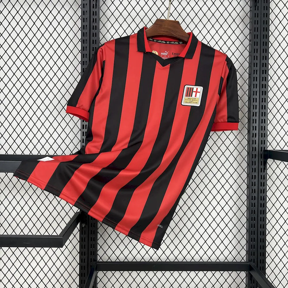 Maillot AC Milan 125 Ans 2024-2025 (5) Maillot AC Milan "Spécial 125 Ans" 2024/2025