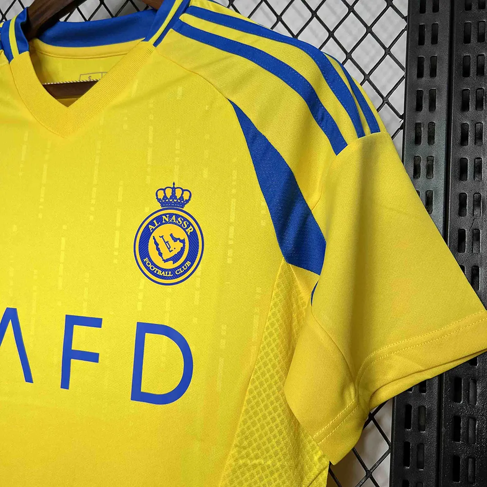 Maillot Al-Nassr Domicile 2024-2025 (4) Al-Nassr Home Jersey 2024/2025 - Image 3