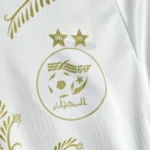 Algerie concept "Blanc & Doré" jersey 2024/2025 - Image 3
