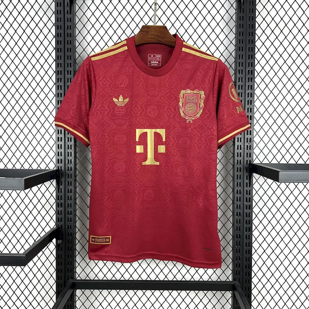 Maillot Bayern Munich 125e Ans Rouge 2025 (1) Bayern Munich Jersey "Special 125 Years Red" 2025 - Image 1