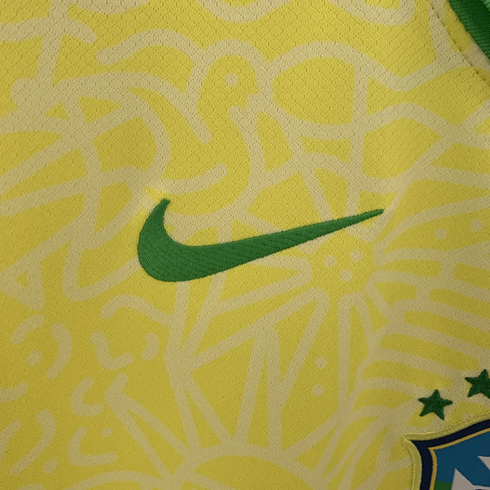 Maillot Bresil Domicile 2024-2025 (3) Brazil home jersey 2024/2025 - Image 3