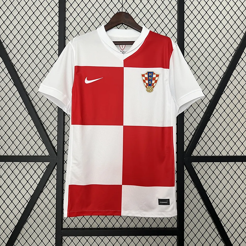 Maillot Croatie Domicile 2024-2025 (1) Croatia home jersey 2024/2025 - Image 1