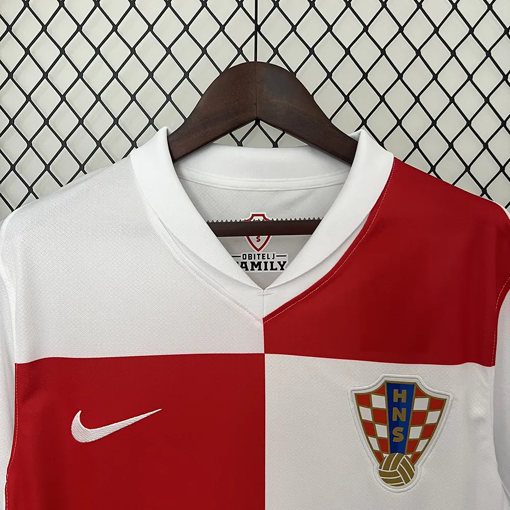 Maillot Croatie Domicile 2024-2025 (6) Croatia home jersey 2024/2025 - Image 3