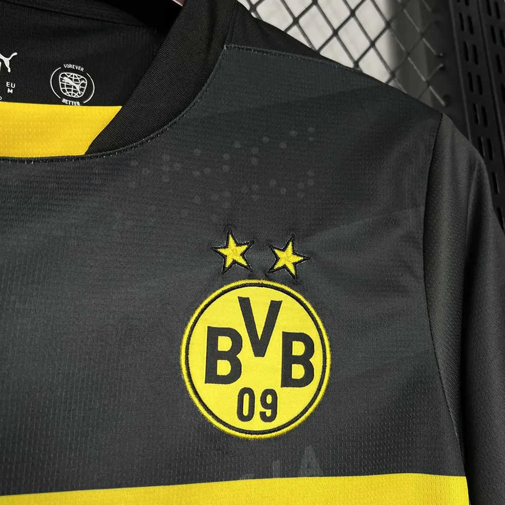Maillot Dortmund Exterieur 2024-2025 (4) Maillot Dortmund Exterieur 2024/2025 – Image 4