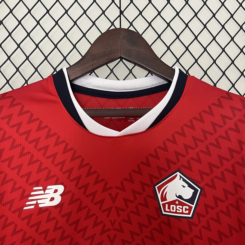 Maillot Lille Domicile 2024-2025 (6) Maillot Lille Domicile 2024/2025 – Image 3