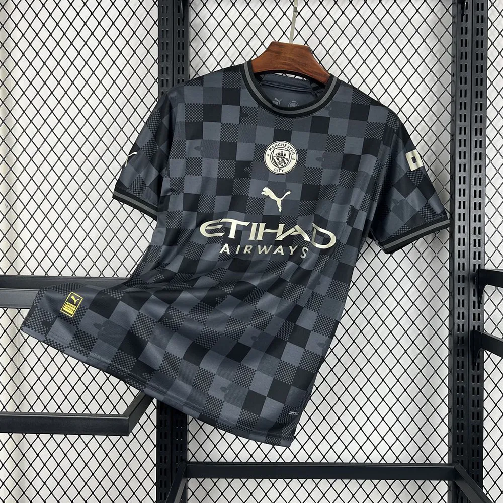 Maillot Manchester City Concept Louis Vuitton 2024-2025 (12) Manchester City Concept "Louis Vuitton" jersey 2024/2025 - Image 1