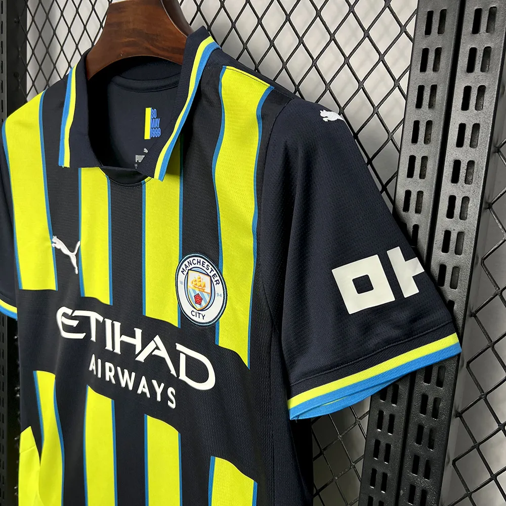 Maillot Manchester City Exterieur 2024-2025 (3) Manchester City Away Jersey 2024/2025 - Image 3