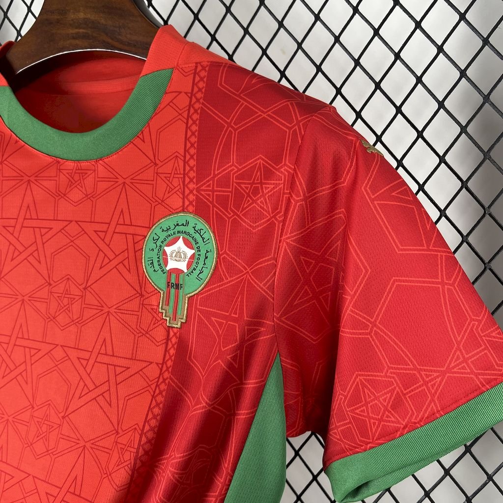 Maillot Maroc Domicile 2025-2026 (5) Morocco home jersey 2025/2026 - Image 4