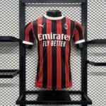Maillot Joueur Ac Milan Domicile 2024/2025