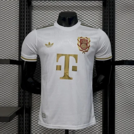 Maillot Joueur Bayern Munich Spécial "125 Ans Blanc" 2025