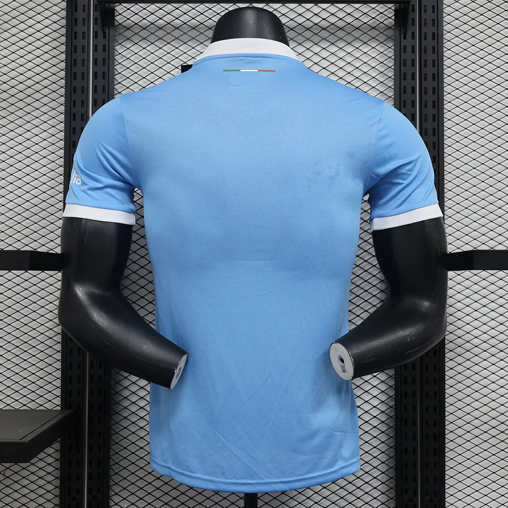 Maillot Match Lazio Rome 50 Ans Bleu 2024-2025 (1) Maillot Joueur Lazio Rome Spécial "50 Ans" Bleu 2024/2025 – Image 2