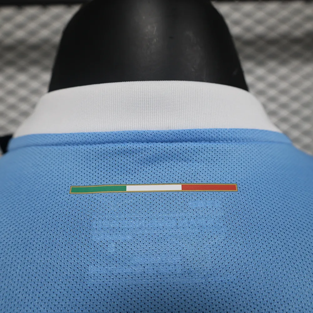 Maillot Match Lazio Rome 50 Ans Bleu 2024-2025 (5) Maillot Joueur Lazio Rome Spécial "50 Ans" Bleu 2024/2025 – Image 6