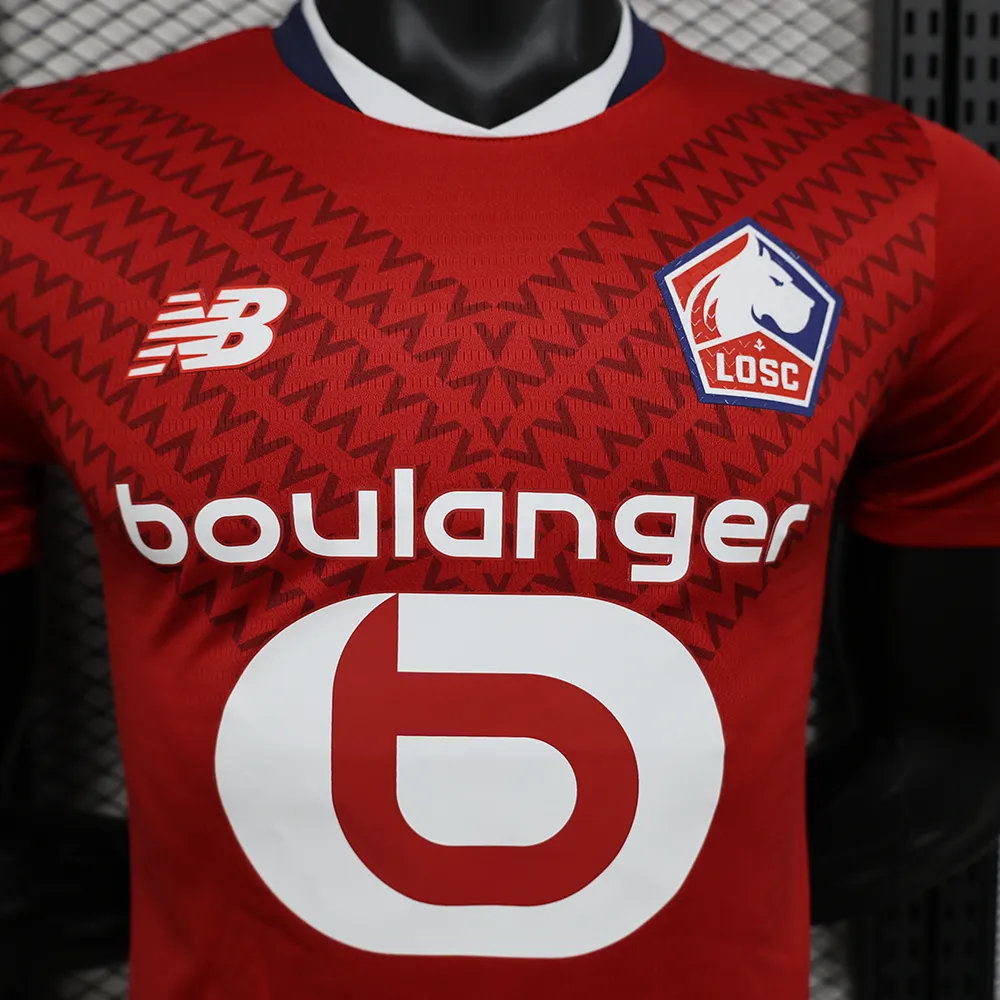 Maillot Match Lille Domicile 2024-2025 (2) Maillot Joueur Lille Domicile 2024/2025 – Image 3