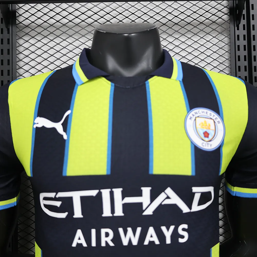Maillot Match Manchester City Exterieur 2024-2025 (1) Maillot Joueur Manchester City Exterieur 2024/2025 – Image 3