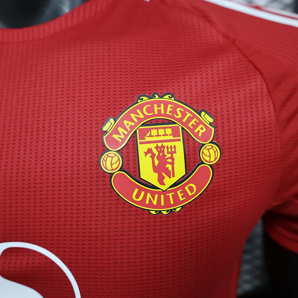 Maillot Match Manchester United Domicile 2024-2025 (3) Manchester United Home Player Jersey 2024/2025 - Image 4