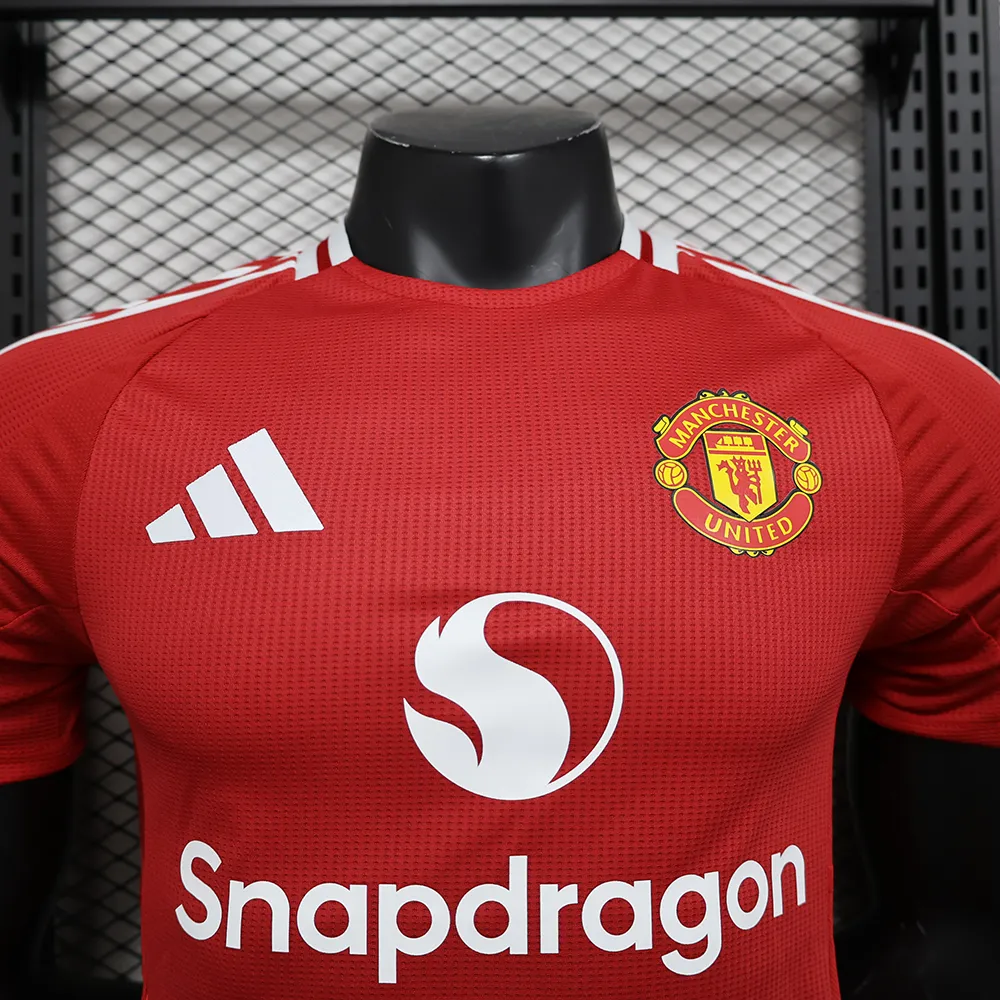 Maillot Match Manchester United Domicile 2024-2025 (5) Manchester United Home Player Jersey 2024/2025 - Image 3