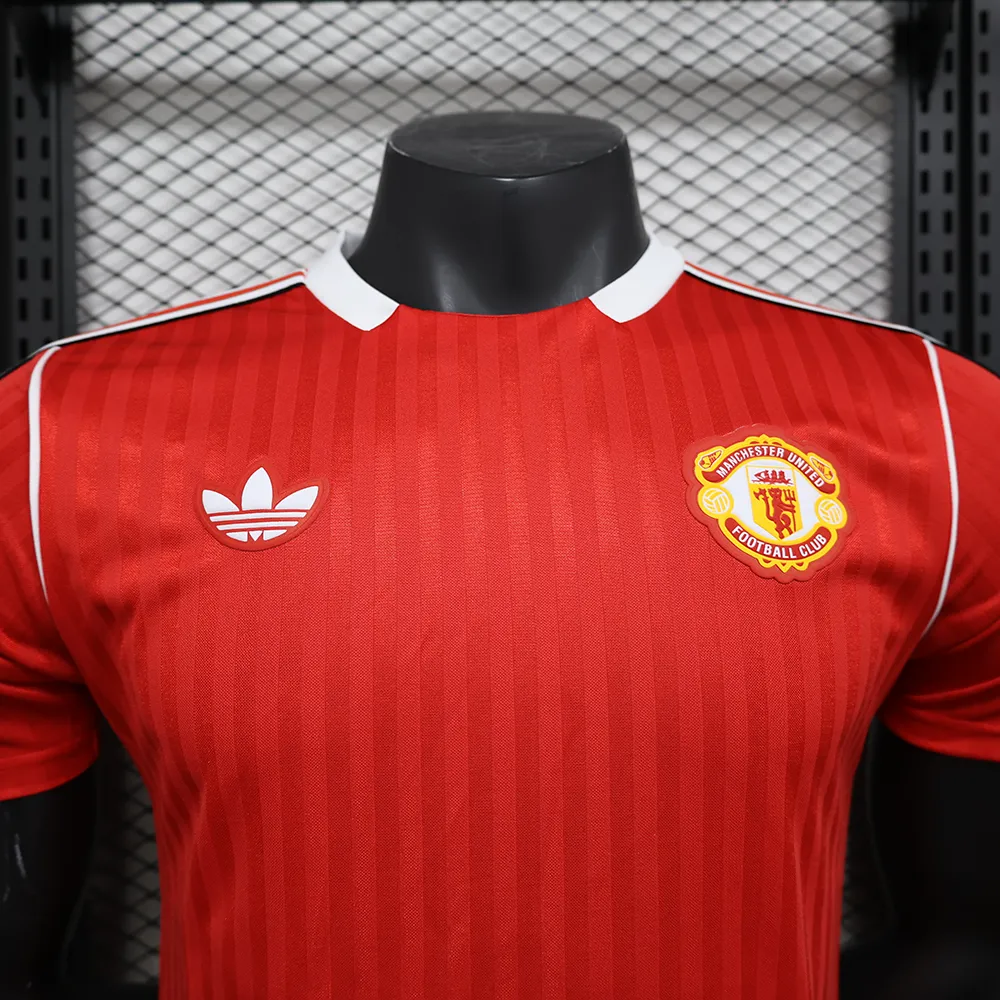 Maillot Match Manchester United Icon Rouge 2024-2025 (3) Maillot Joueur Manchester United Icon Rouge 2024/2025 – Image 3