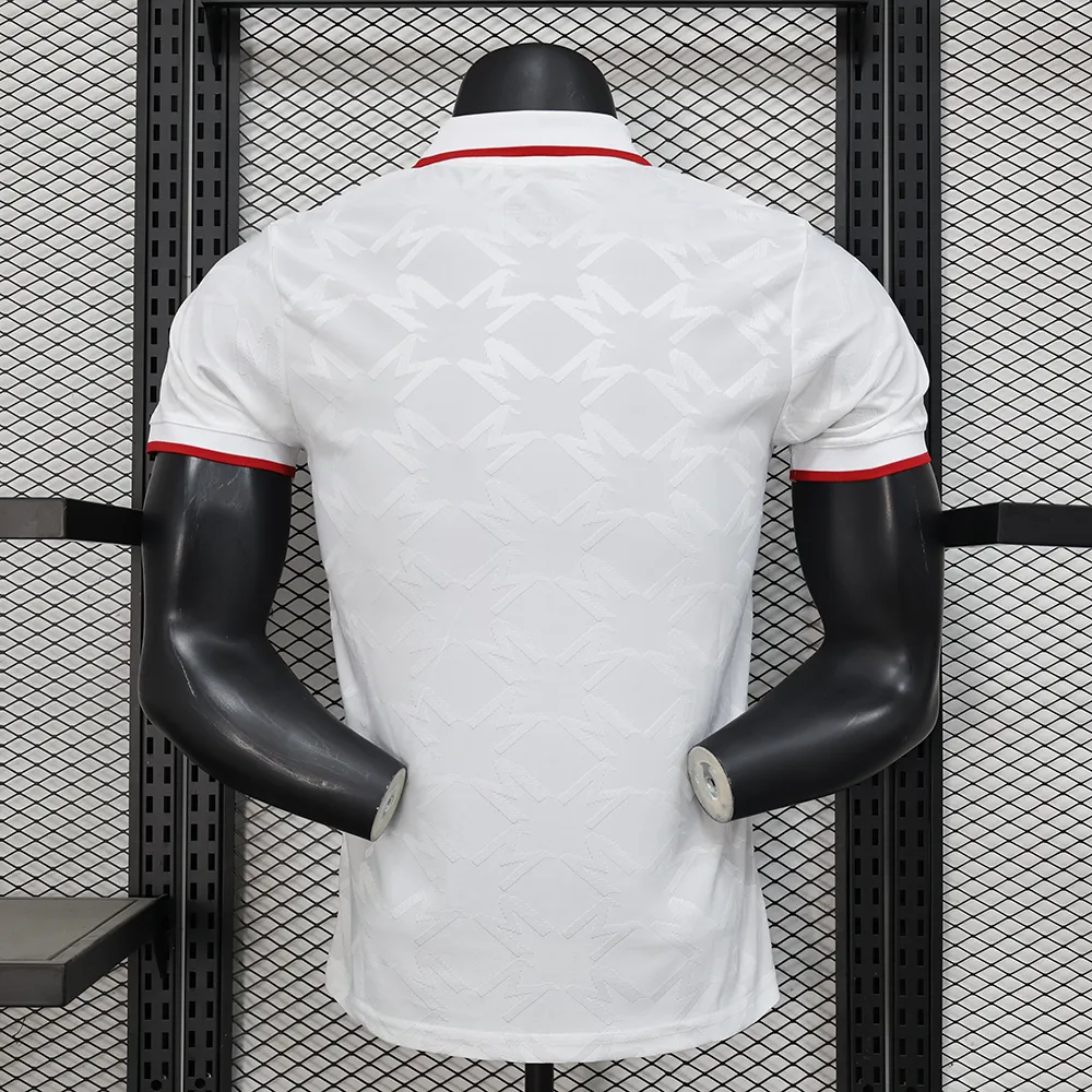 Maillot Match Manchester United Polo Blanc 2024-2025 (1) Manchester United Polo Shirt White 2024/2025 - Image 2