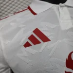 Manchester United Polo Shirt White 2024/2025 - Image 5