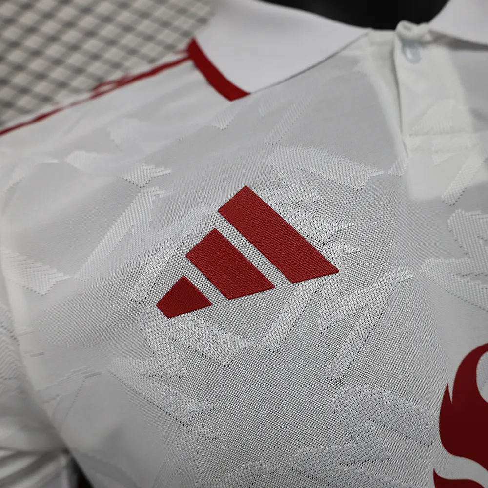 Maillot Match Manchester United Polo Blanc 2024-2025 (2) Manchester United Polo Shirt White 2024/2025 - Image 5