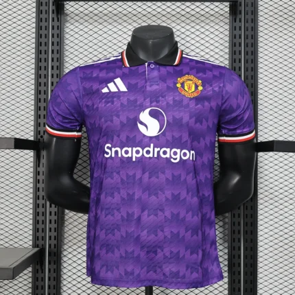Manchester United Player Jersey Purple 2024/2025