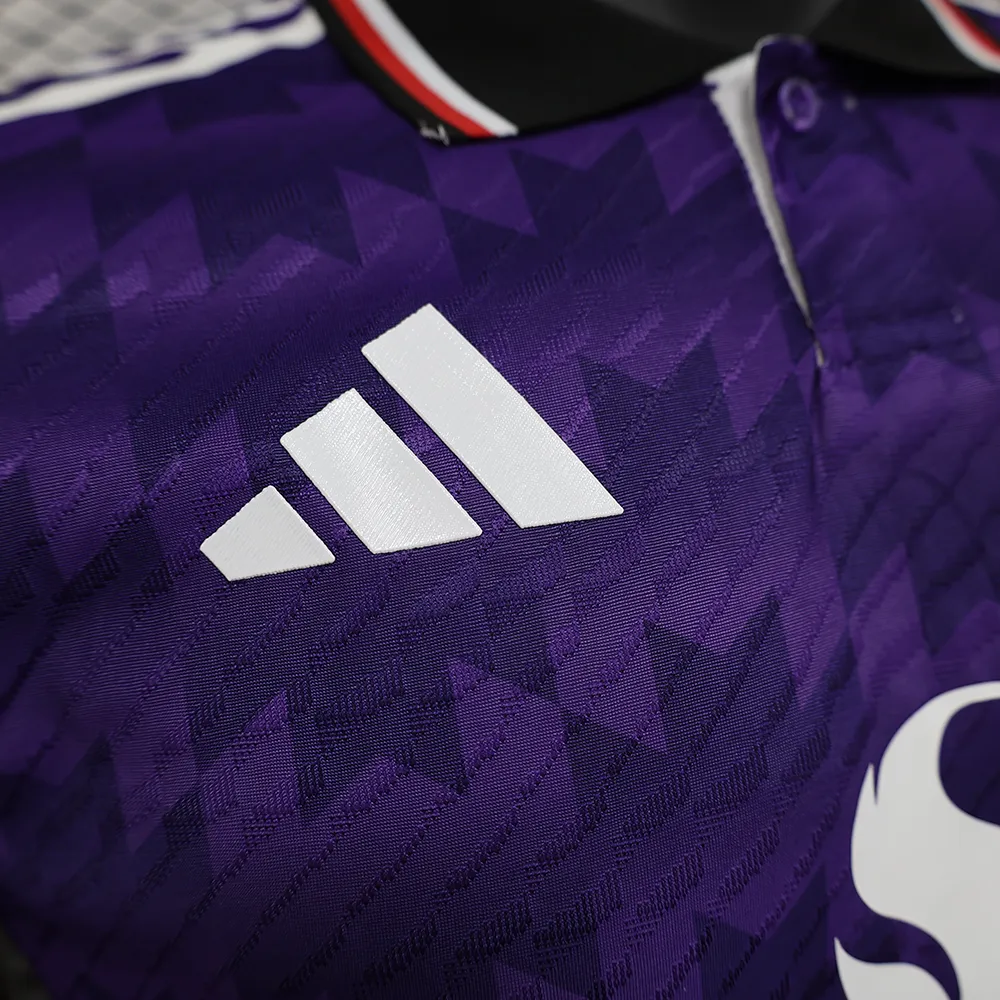 Maillot Match Manchester United Violet 2024-2025 (6) Manchester United Player Jersey Purple 2024/2025 - Image 5
