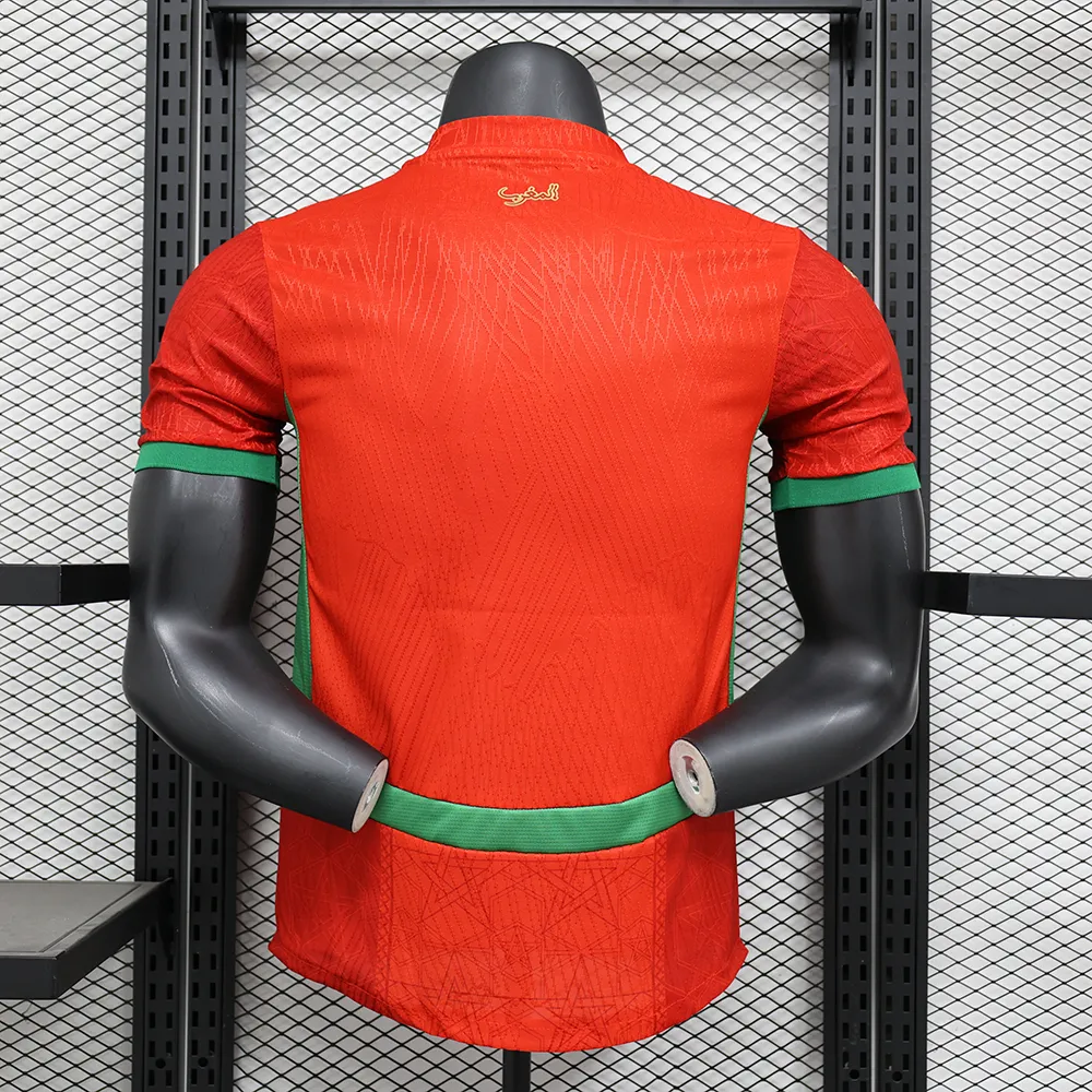 Maillot Match Maroc Domicile 2025-2026 (2) Morocco Home Player Jersey 2025/2026 - Image 2