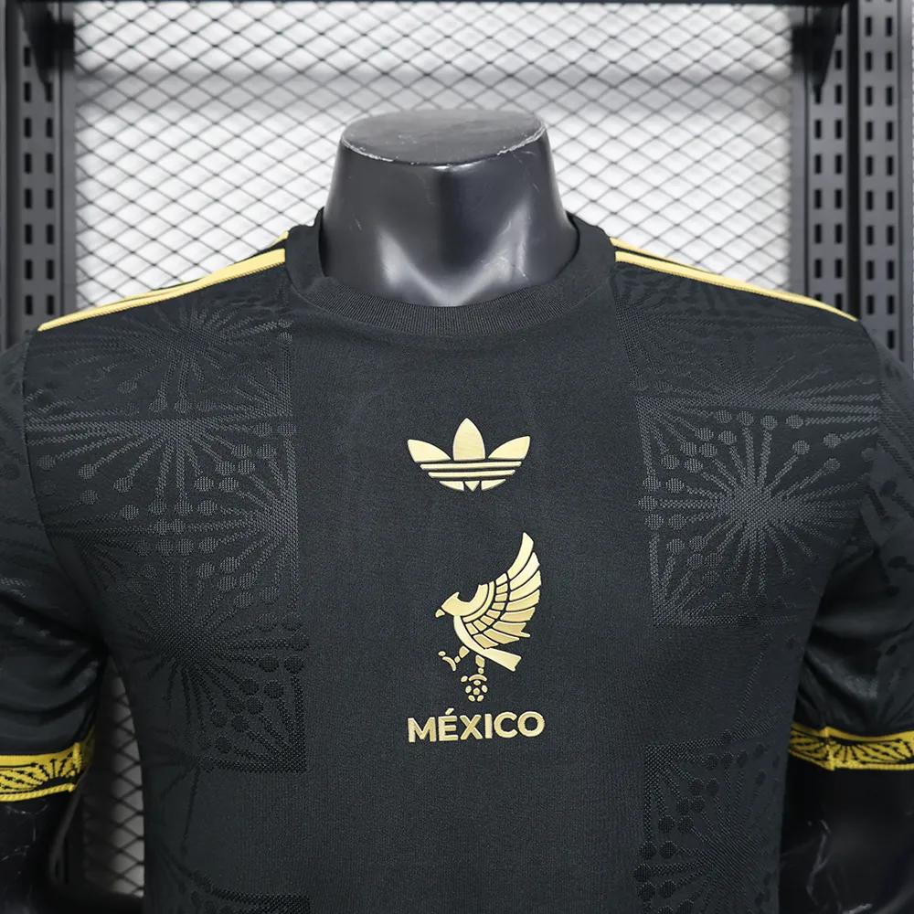 Maillot Match Mexique Gold 2025-2026 (1) Maillot Joueur Mexique Gold 2025/2026 – Image 3