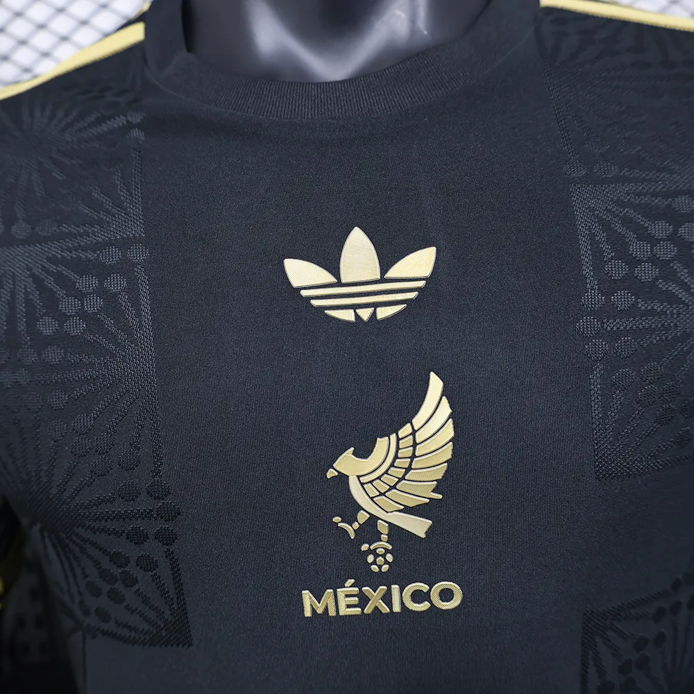 Maillot Match Mexique Gold 2025-2026 (2) Maillot Joueur Mexique Gold 2025/2026 – Image 4