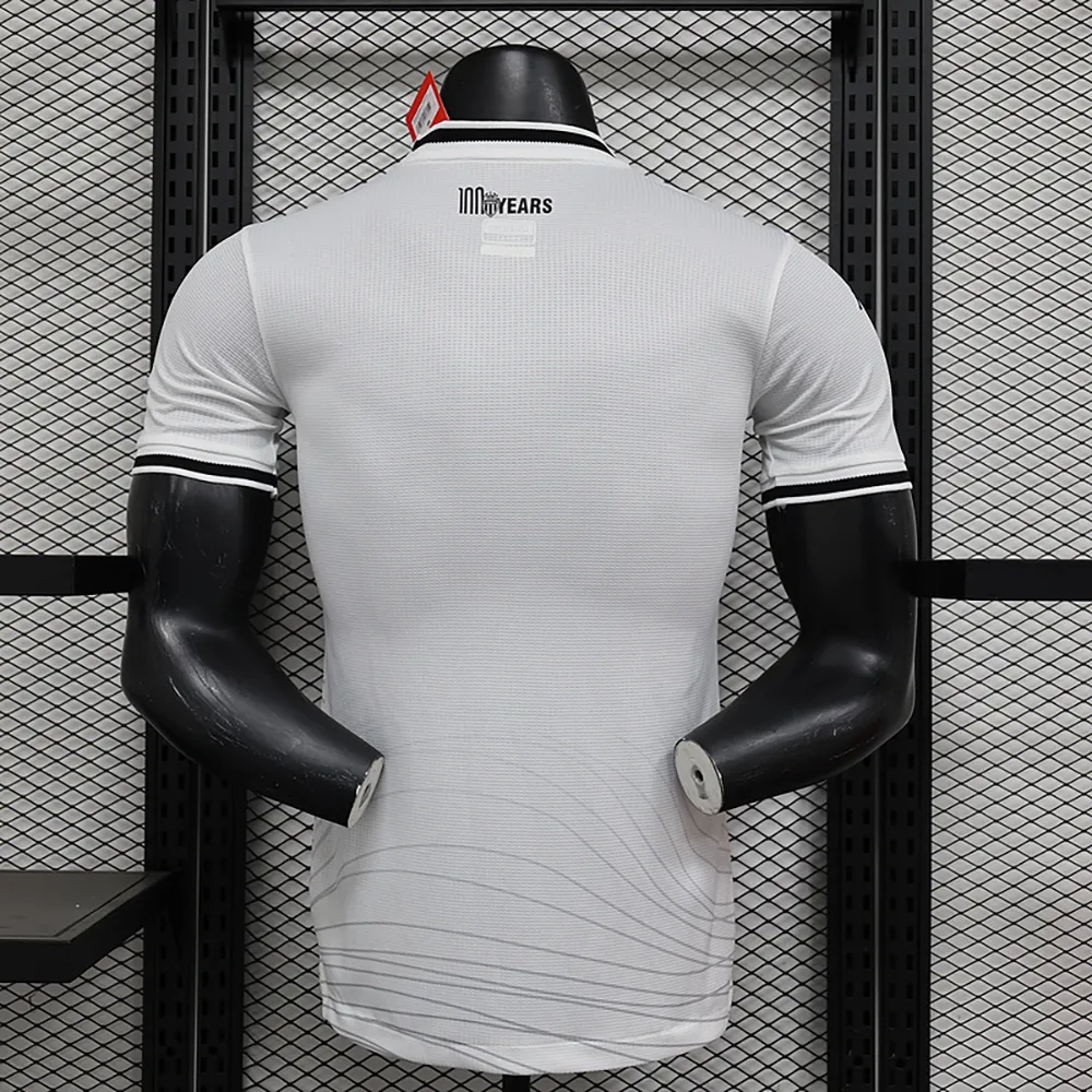 Maillot Match Monaco 100 Ans Blanc 2024-2025 (2) Maillot Joueur Monaco Spécial "100 Ans Blanc" 2024/2025 – Image 2