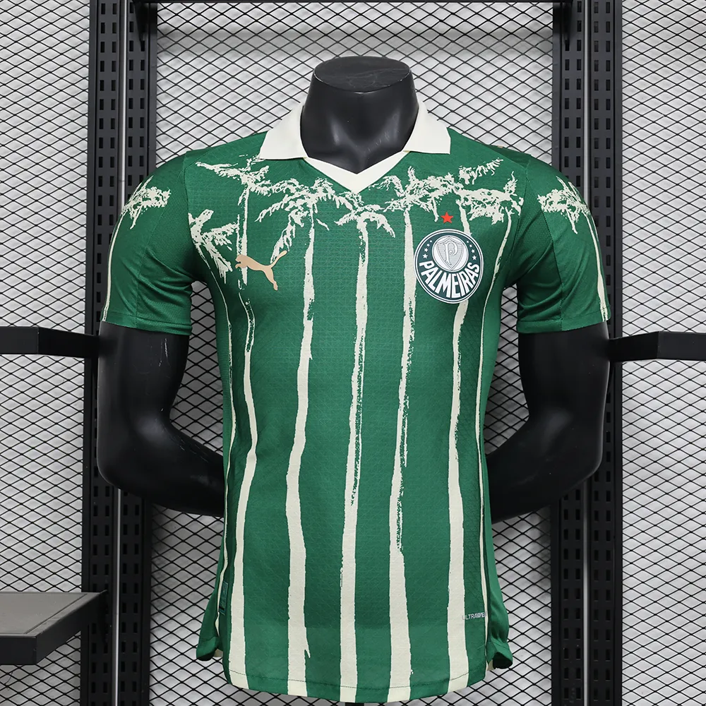 Maillot Match Palmeiras Domicile 2024-2025 (1) Palmeiras Home Player Jersey 2024/2025 - Image 1