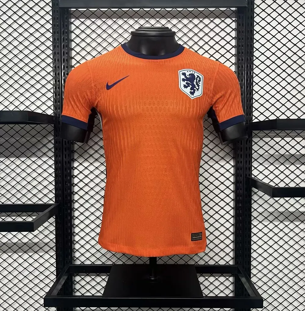 Maillot Match Pays Bas Domicile 2024-2025 (3) Netherlands Home jersey 2024/2025 - Image 1
