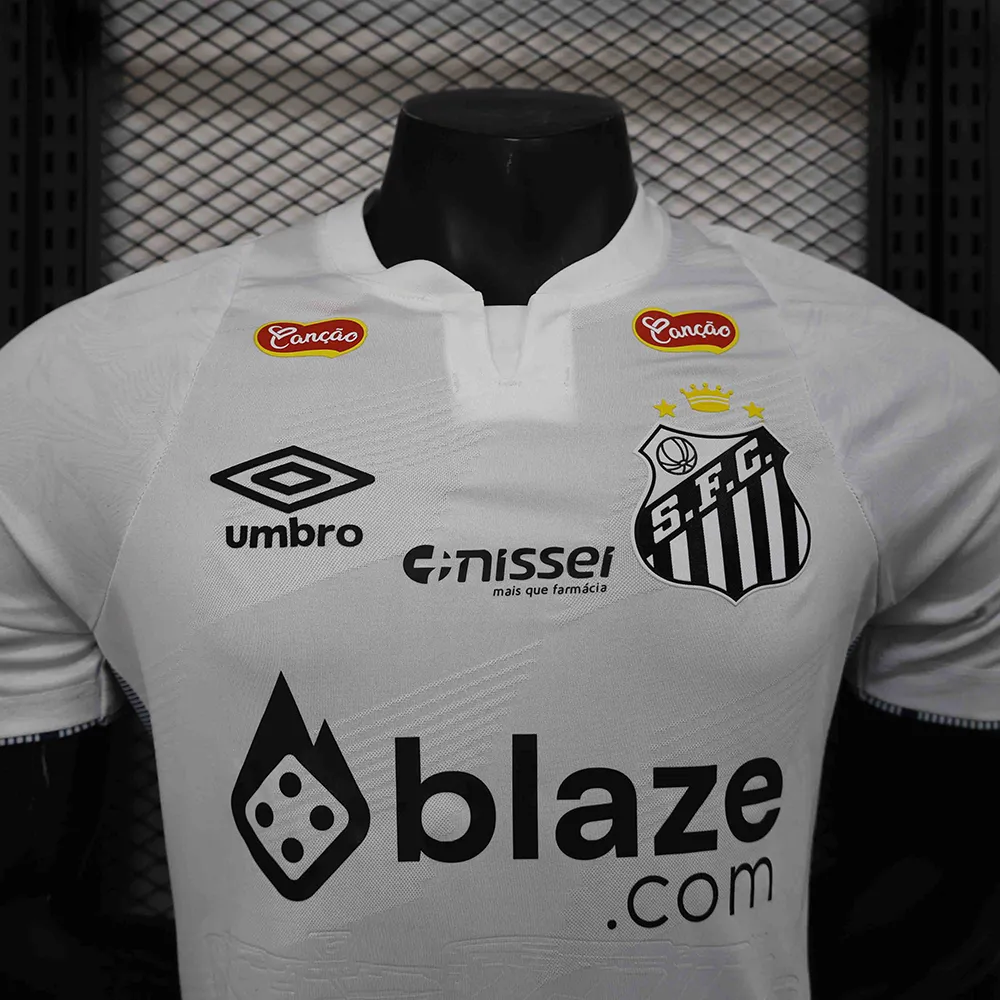 Maillot Match Santos Domicile 2024-2025 (1) Santos Home Player Jersey 2024/2025 - Image 3