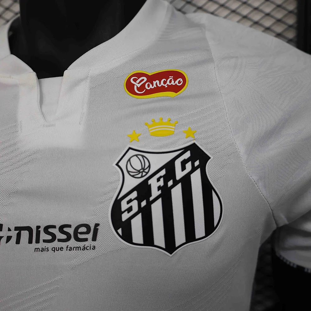 Maillot Match Santos Domicile 2024-2025 (5) Santos Home Player Jersey 2024/2025 - Image 4