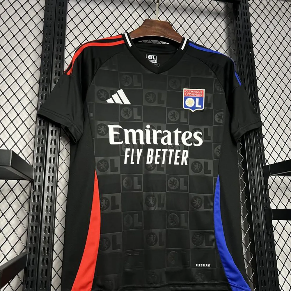 Maillot Olympique Lyonnais Exterieur 2024-2025 (4) Maillot Olympique Lyonnais Exterieur 2024/2025 – Image 4