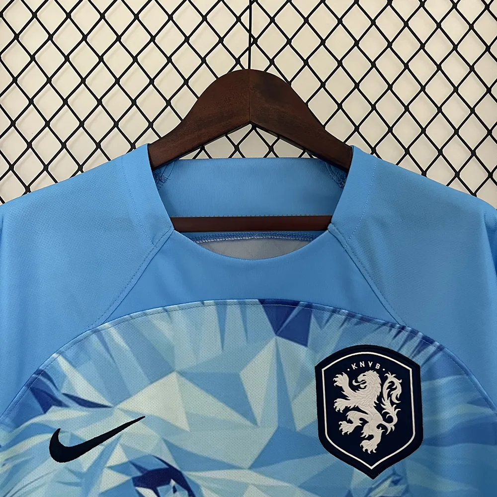 Maillot Pays Bas Concept 2024 (3) Netherlands Concept "Blue Lion" jersey 2024/2025 - Image 3