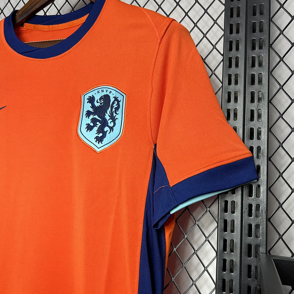 Maillot Pays-Bas Domicile 2024-2025 (6) Netherlands Home jersey 2024/2025 - Image 3