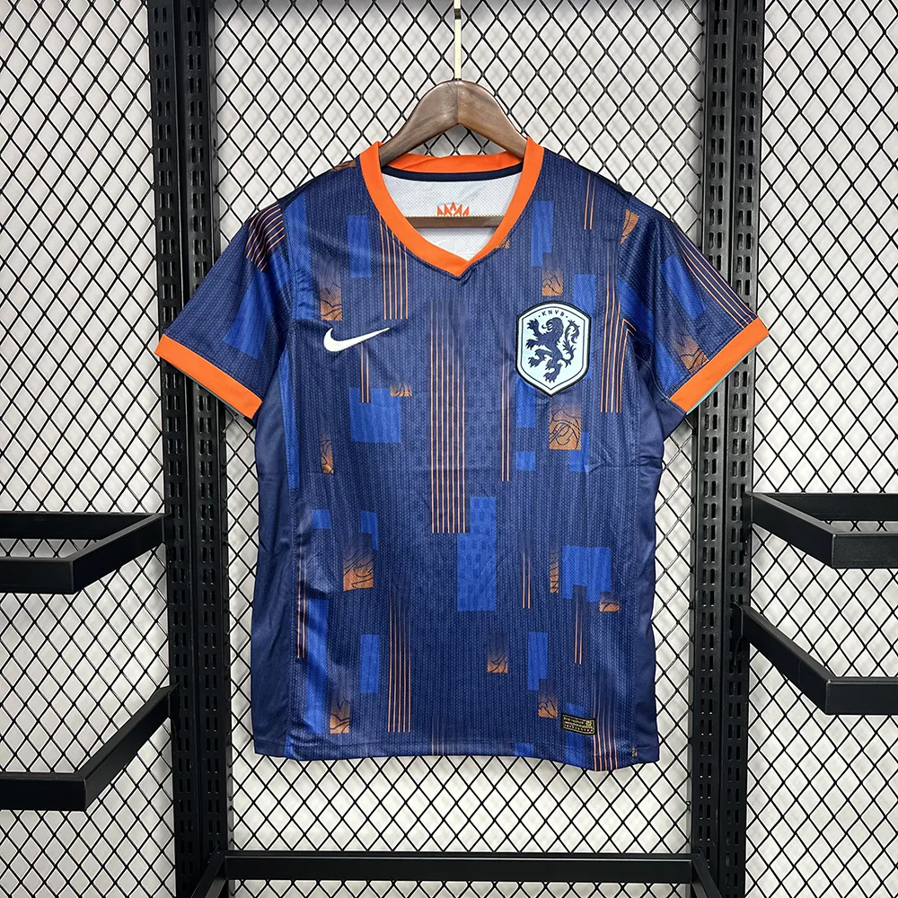 Maillot Pays-Bas Exterieur 2024-2025 (1) Netherlands Away Jersey 2024/2025 - Image 1