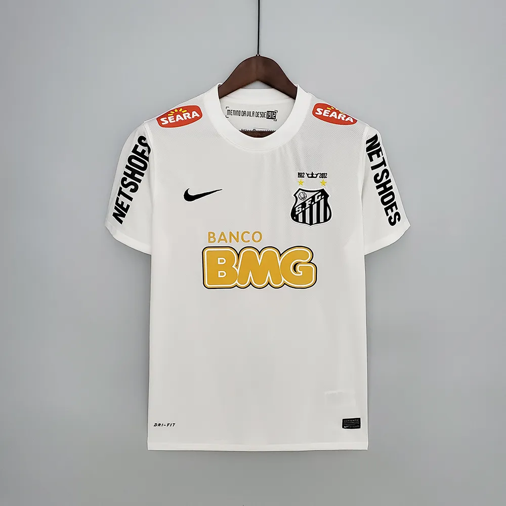 Maillot Retro Santos Domicile 2011-2012 (7) Santos Retro Home Jersey 2011/2012 - Image 1