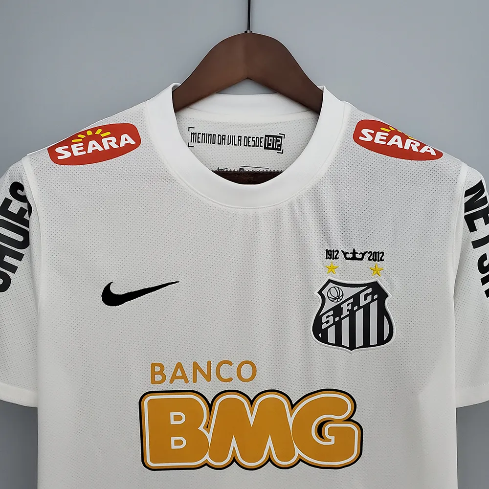 Maillot Retro Santos Domicile 2011-2012 (8) Santos Retro Home Jersey 2011/2012 - Image 3