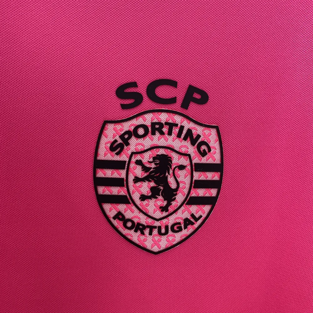 Maillot Sporting Lisbon Rose 2024-2025 (6) Sporting Lisbon Pink Jersey 2024/2025 - Image 3