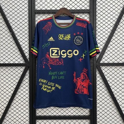 Maillot Ajax Concept "Bob Marley Bleu" 2025/2026