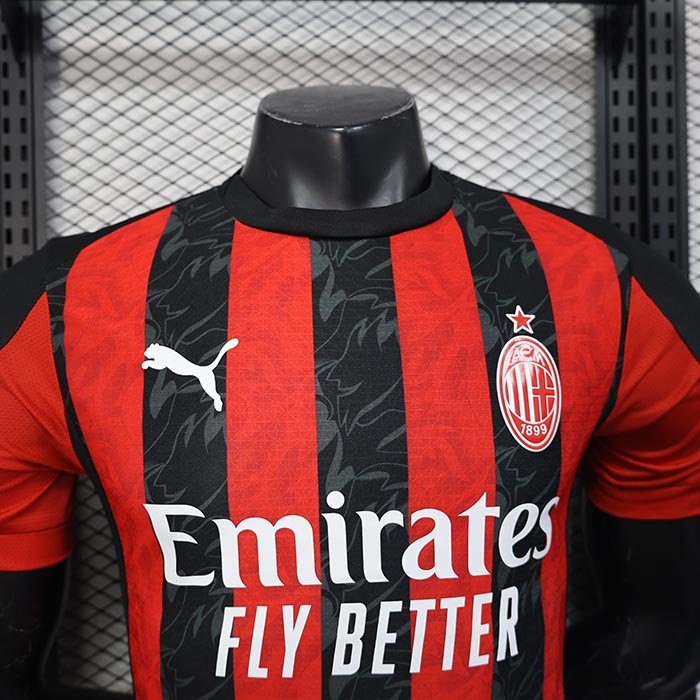 Maillot Match AC Milan Domicile 2025-2026 (2) Maillot Joueur AC Milan Domicile 2025/2026 – Image 5