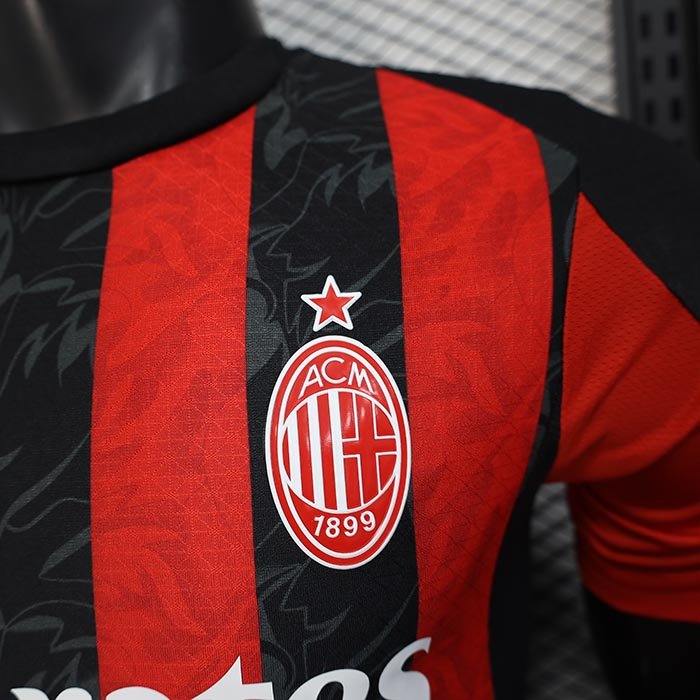 Maillot Match AC Milan Domicile 2025-2026 (3) Maillot Joueur AC Milan Domicile 2025/2026 – Image 4