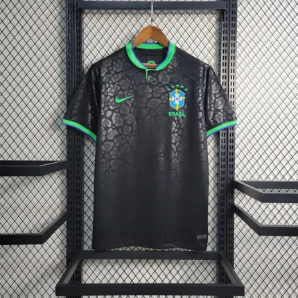 Maillot Bresil Edition Spécial "Leopard Noir" 2022/2023