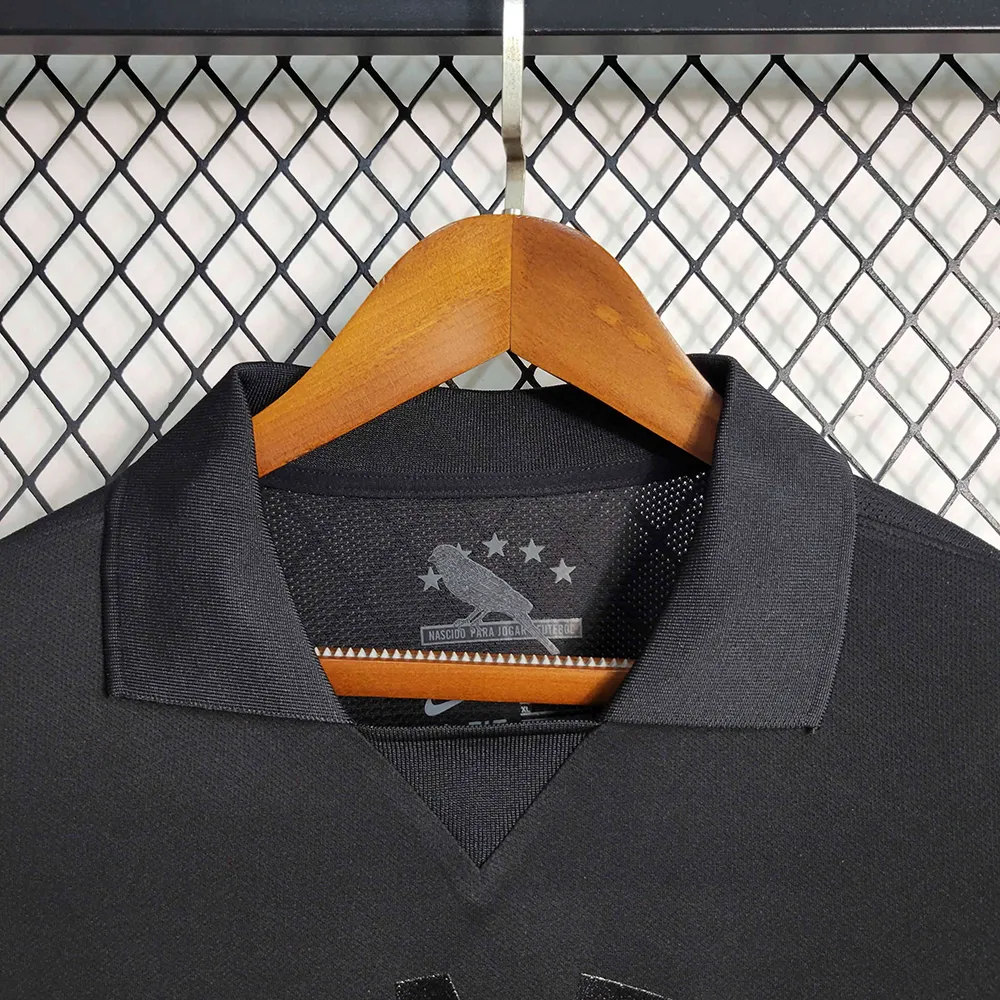 Maillot Bresil Retro Noir 2013-2014 (5) Bresil Retro Black Jersey 2013/2014 - Image 4