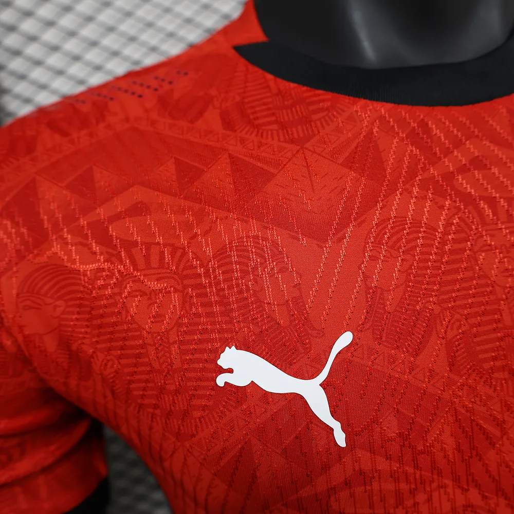 Maillot Match Egypte Domicile 2025-2026 (3) Maillot Joueur Egypte Domicile 2025/2026 – Image 3