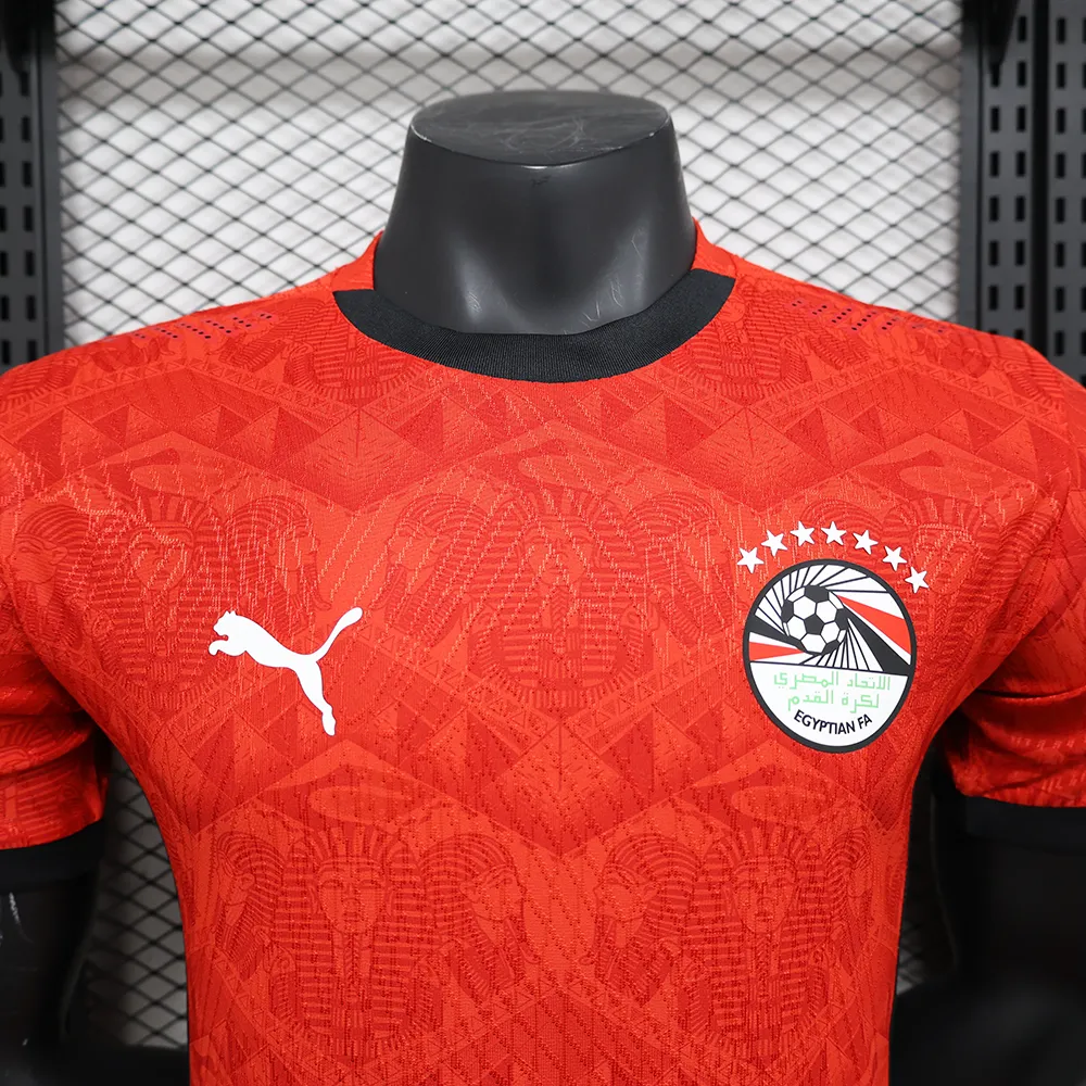Maillot Match Egypte Domicile 2025-2026 (4) Maillot Joueur Egypte Domicile 2025/2026 – Image 5